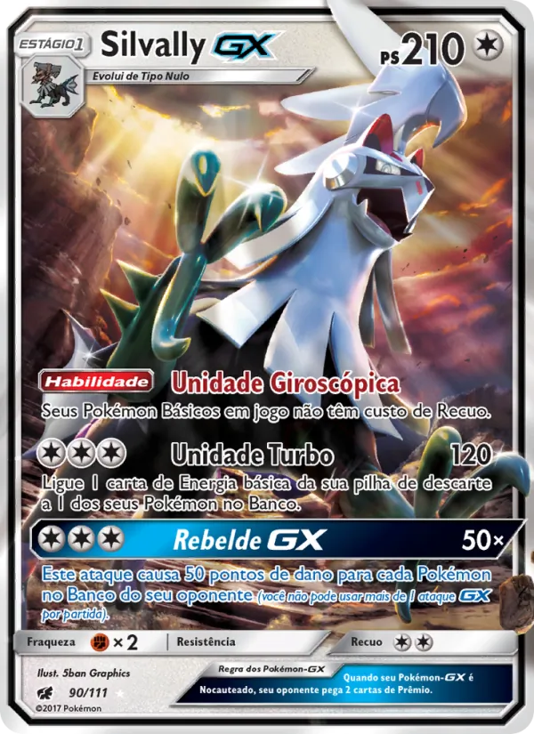 Silvally GX (Crimson Invasion #90/111)