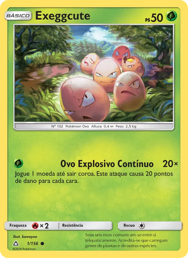 Exeggcute (Ultra Prism #1/156)
