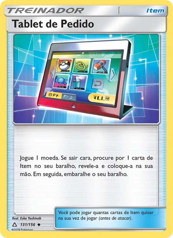 Tablet de Pedido (Ultra Prism #131/156)