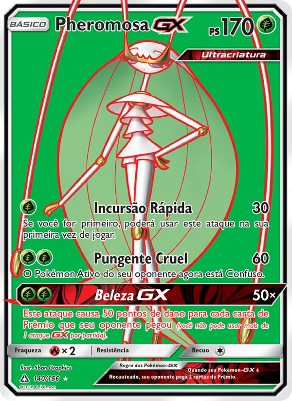 Pheromosa GX (Ultra Prism #140/156)
