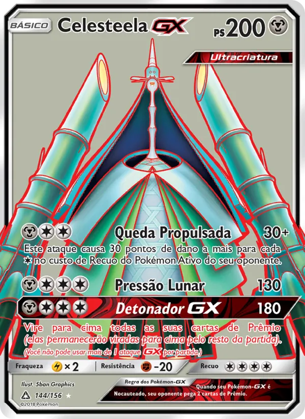 Celesteela GX (Ultra Prism #144/156)