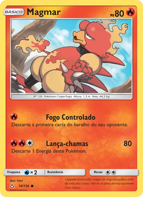 Magmar (Ultra Prism #18/156)