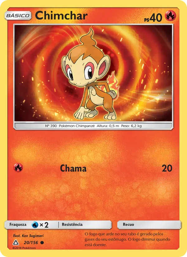 Chimchar (Ultra Prism #20/156)