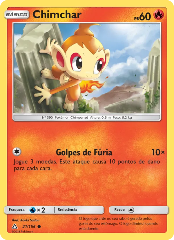 Chimchar (Ultra Prism #21/156)