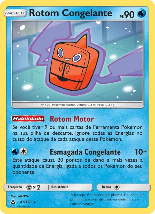 Rotom Congelante (Ultra Prism #41/156)