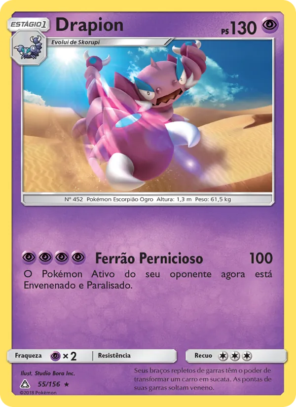 Drapion (Ultra Prism #55/156)