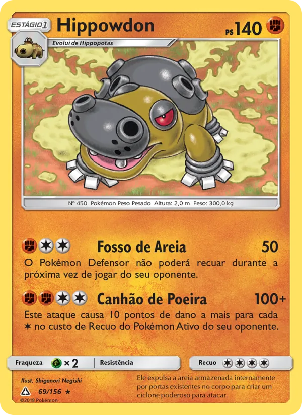 Hippowdon (Ultra Prism #69/156)