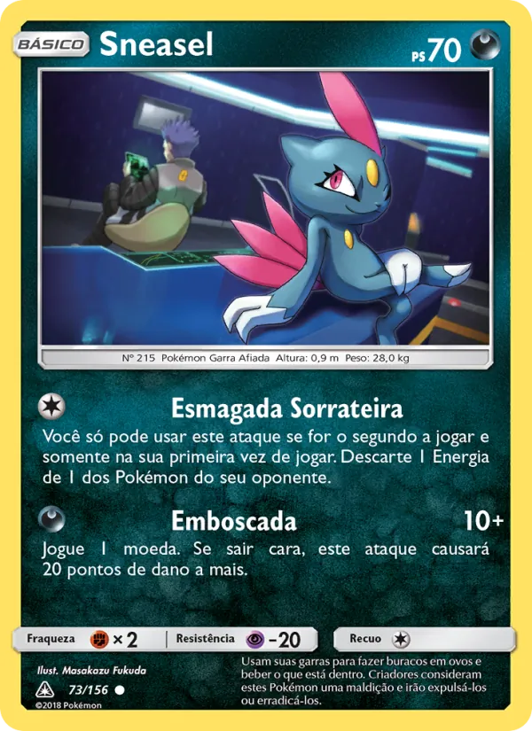 Sneasel (Ultra Prism #73/156)
