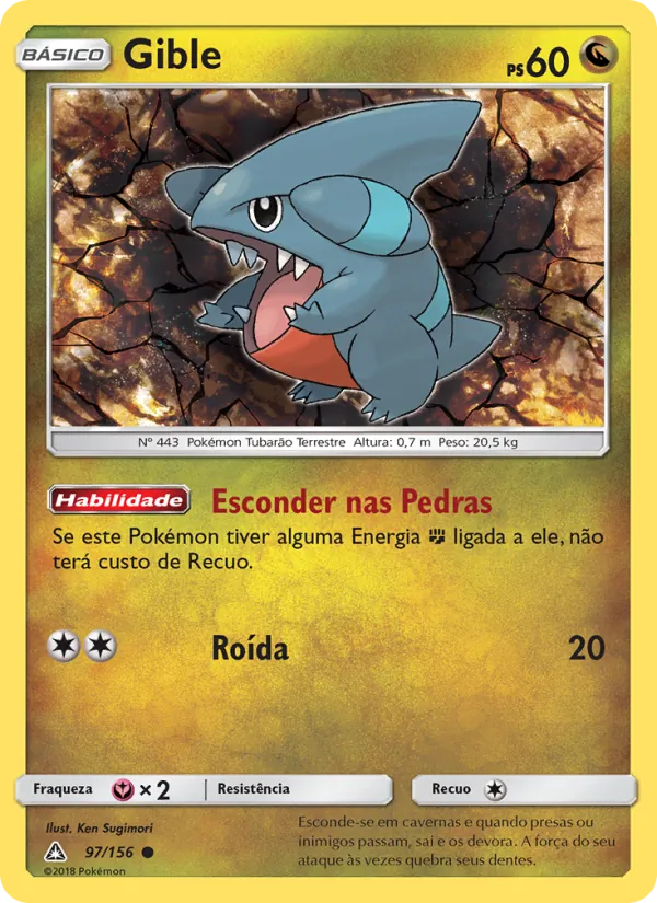 Gible (Ultra Prism #97/156)