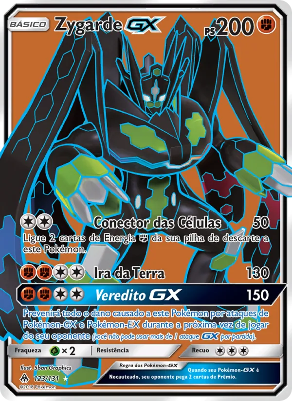 Zygarde GX (Forbidden Light #123/131)