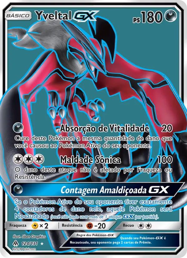 Yveltal GX (Forbidden Light #124/131)