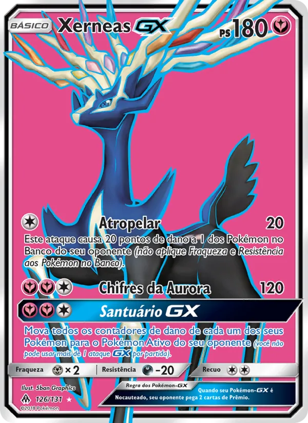 Xerneas GX (Forbidden Light #126/131)