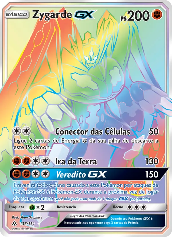 Zygarde GX (Forbidden Light #136/131)