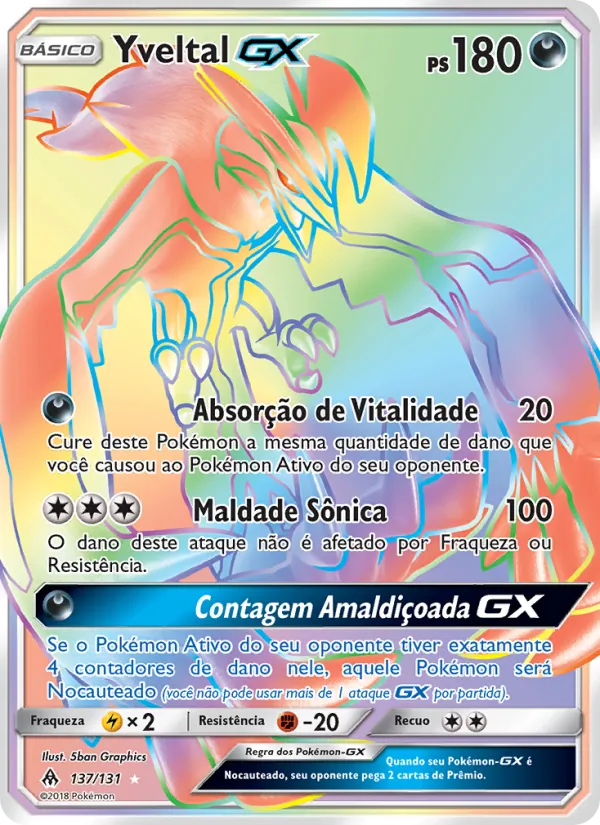 Yveltal GX (Forbidden Light #137/131)
