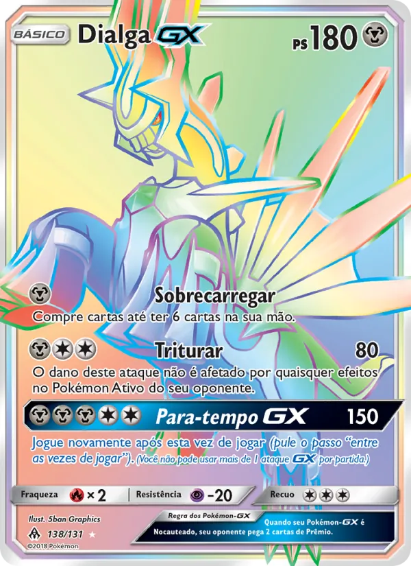 Dialga GX (Forbidden Light #138/131)