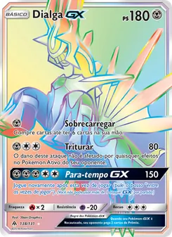Dialga GX (Forbidden Light #138/131)