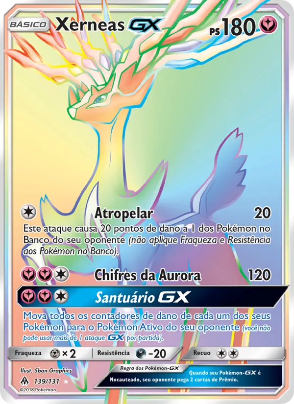 Xerneas GX (Forbidden Light #139/131)