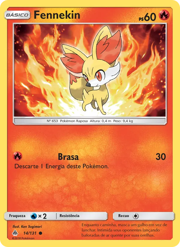 Fennekin (Forbidden Light #14/131)