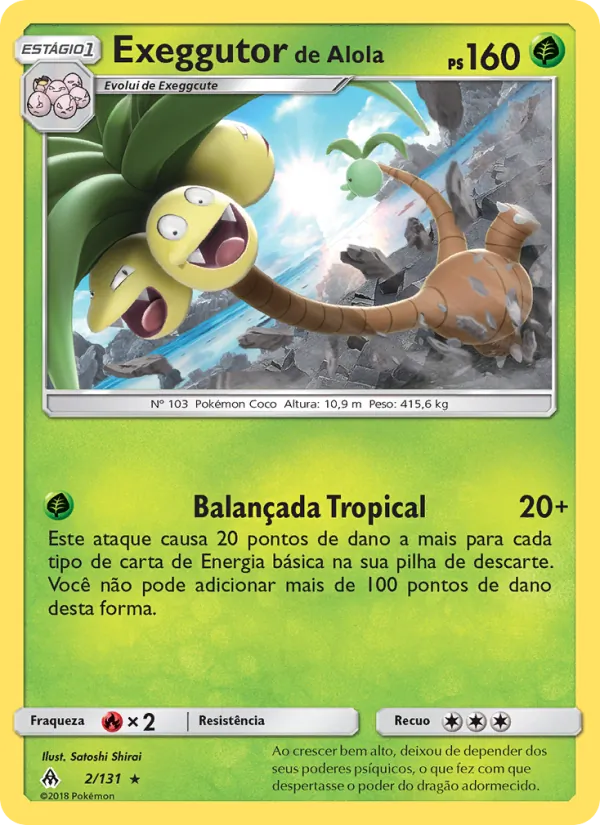 Exeggutor de Alola (Forbidden Light #2/131)
