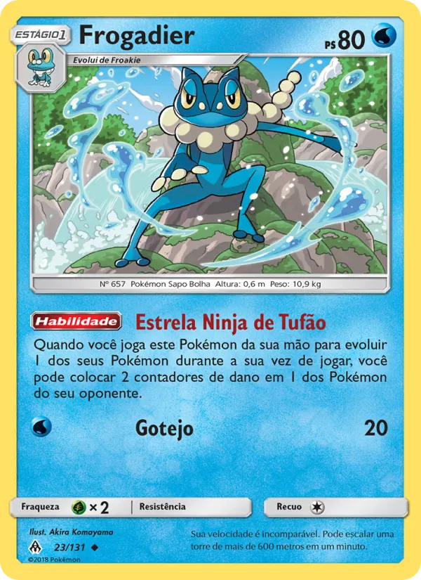 Frogadier (Forbidden Light #23/131)