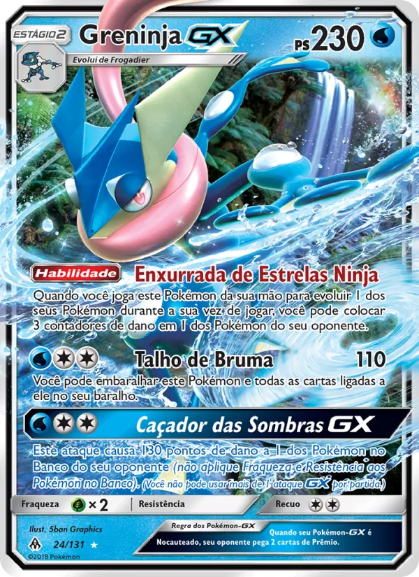 Greninja GX (Forbidden Light #24/131)