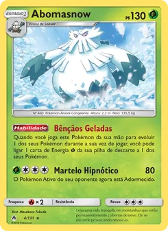 Abomasnow (Forbidden Light #4/131)