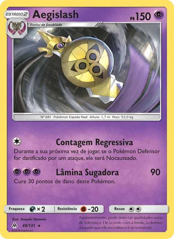 Aegislash (Forbidden Light #49/131)