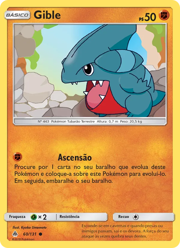 Gible (Forbidden Light #60/131)