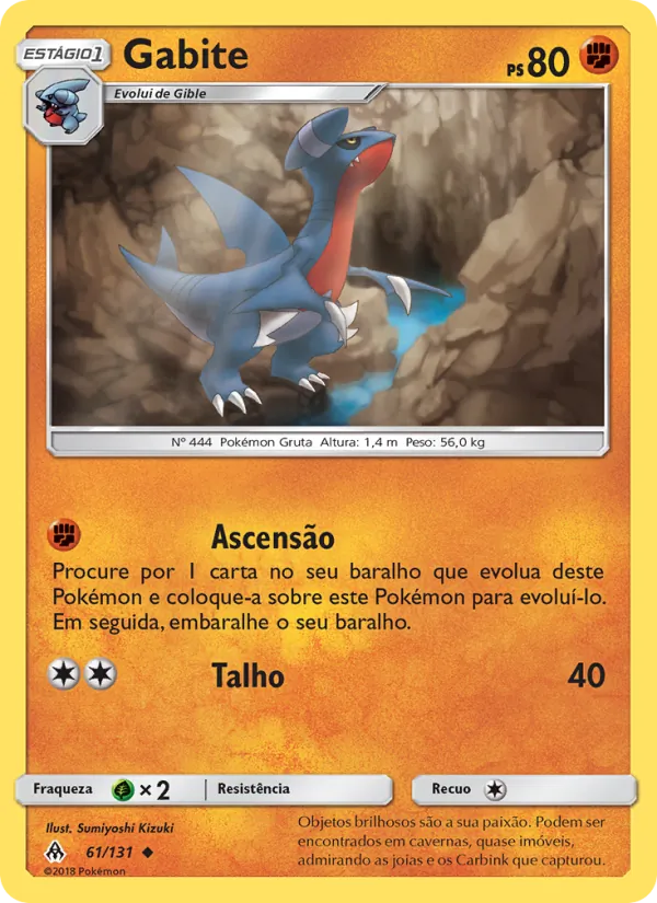 Gabite (Forbidden Light #61/131)