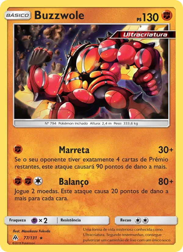 Buzzwole (Forbidden Light #77/131)