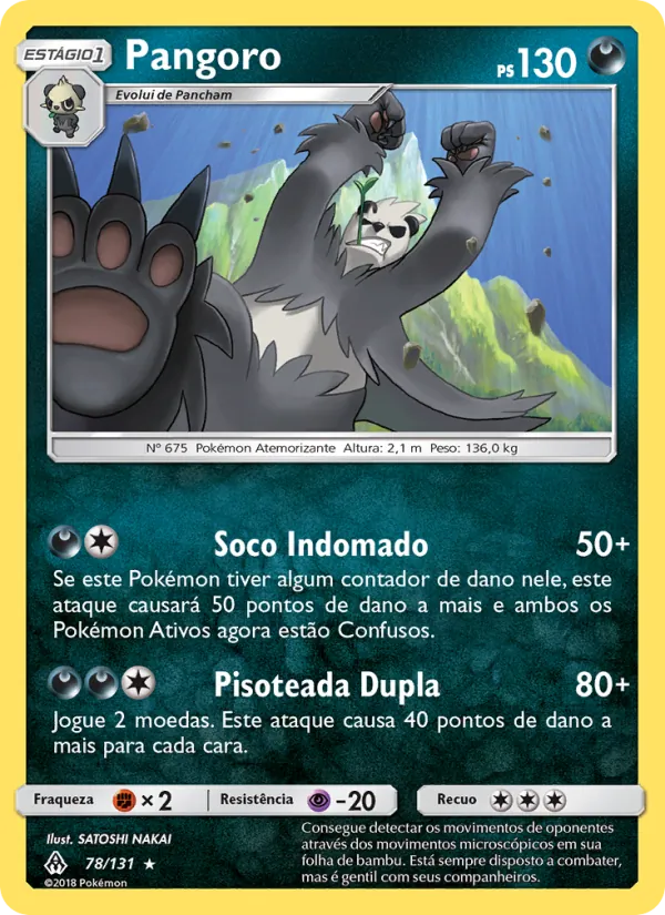 Pangoro (Forbidden Light #78/131)