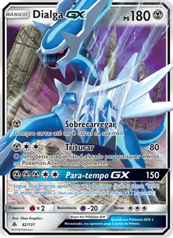 Dialga GX (Forbidden Light #82/131)