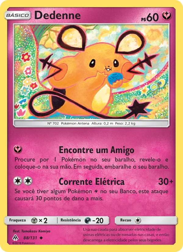 Dedenne (Forbidden Light #88/131)