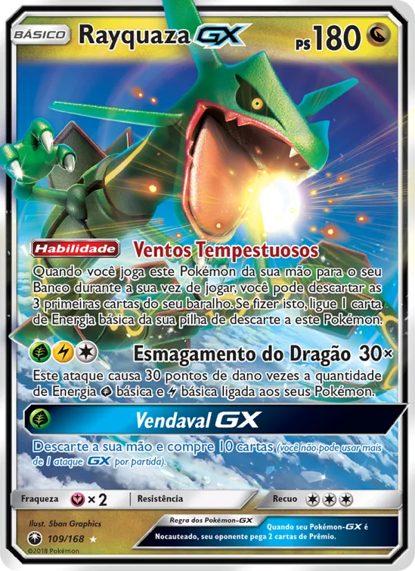 Rayquaza GX (Celestial Storm #109/168)