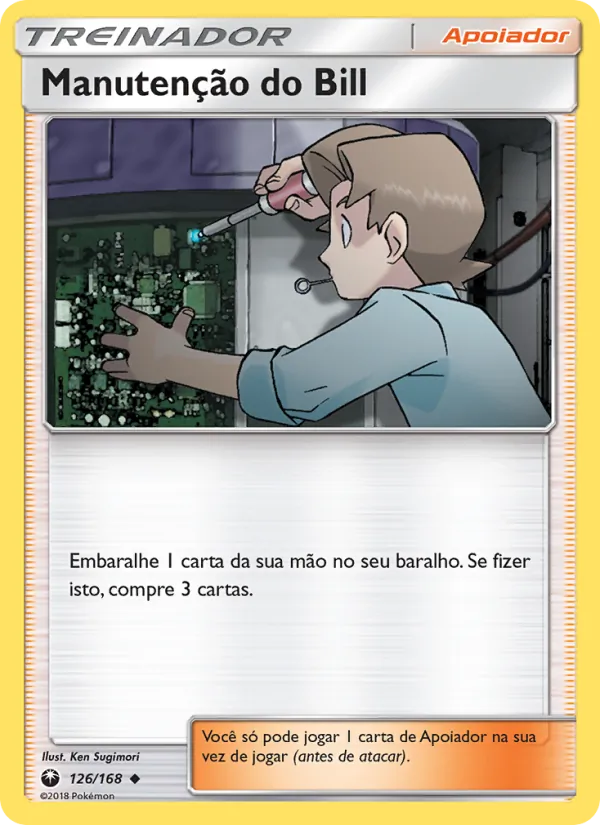 Manutenção do Bill (Celestial Storm #126/168)