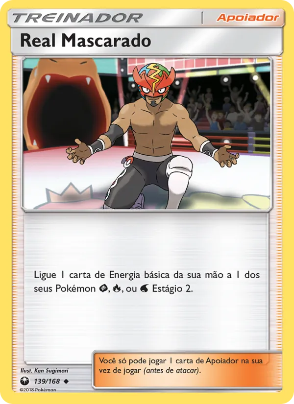 Real Mascarado (Celestial Storm #139/168)