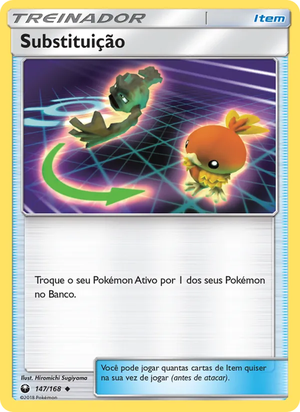 Substituição (Celestial Storm #147/168)