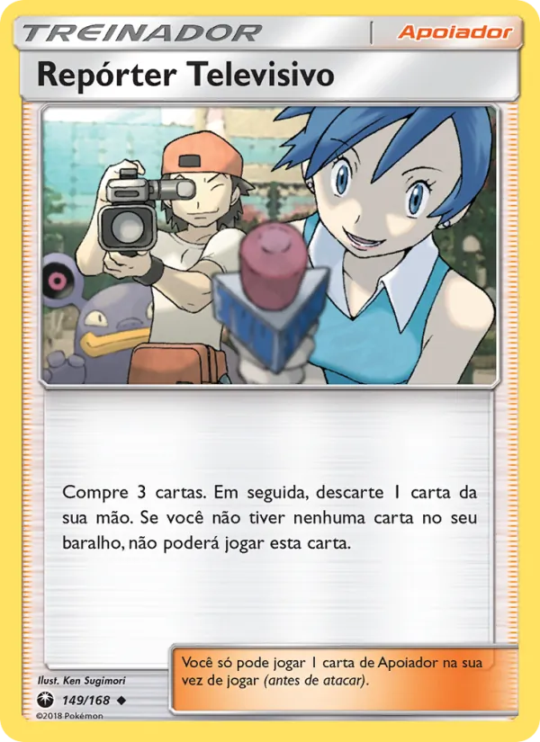 Repórter Televisivo (Celestial Storm #149/168)