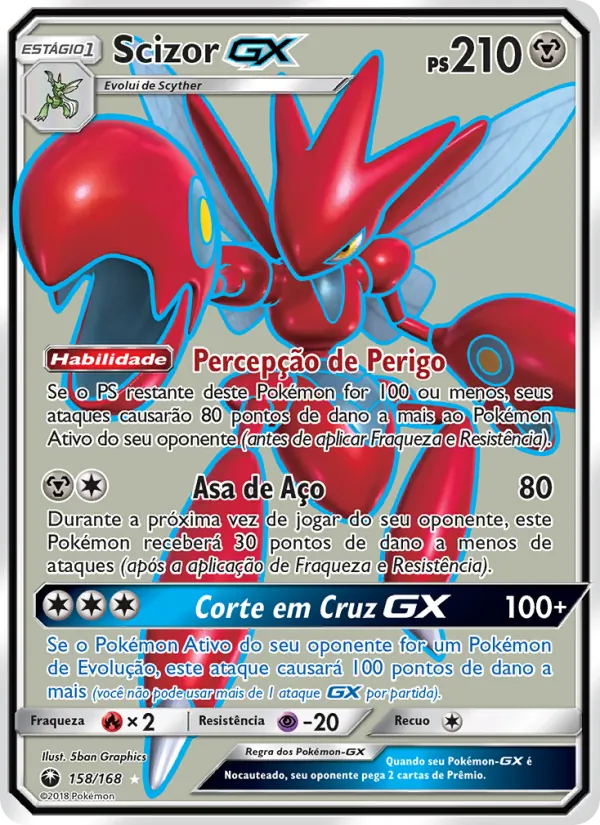 Scizor GX (Celestial Storm #158/168)