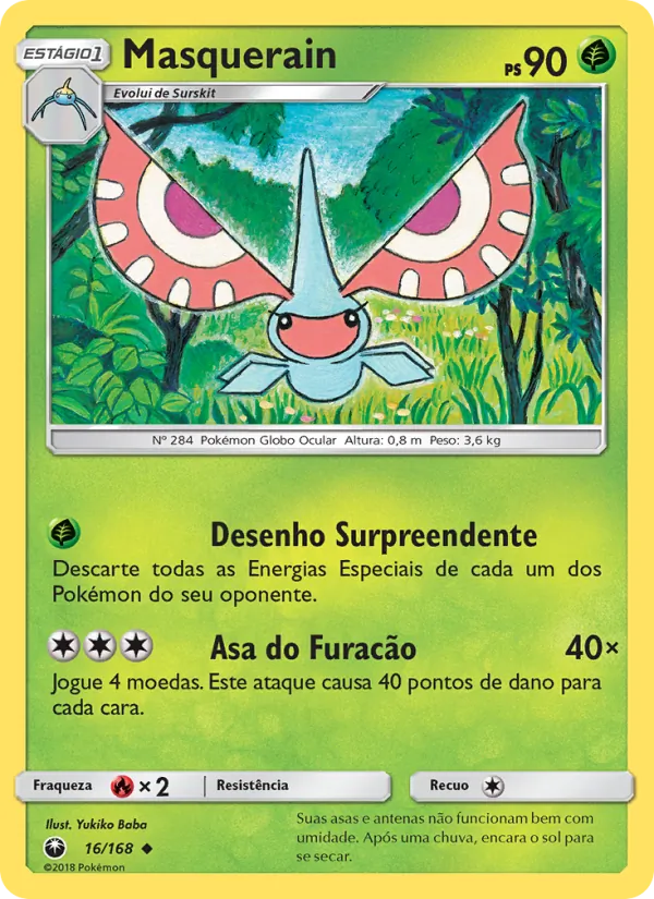 Masquerain (Celestial Storm #16/168)