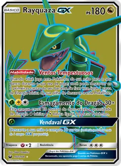 Rayquaza GX (Celestial Storm #160/168)