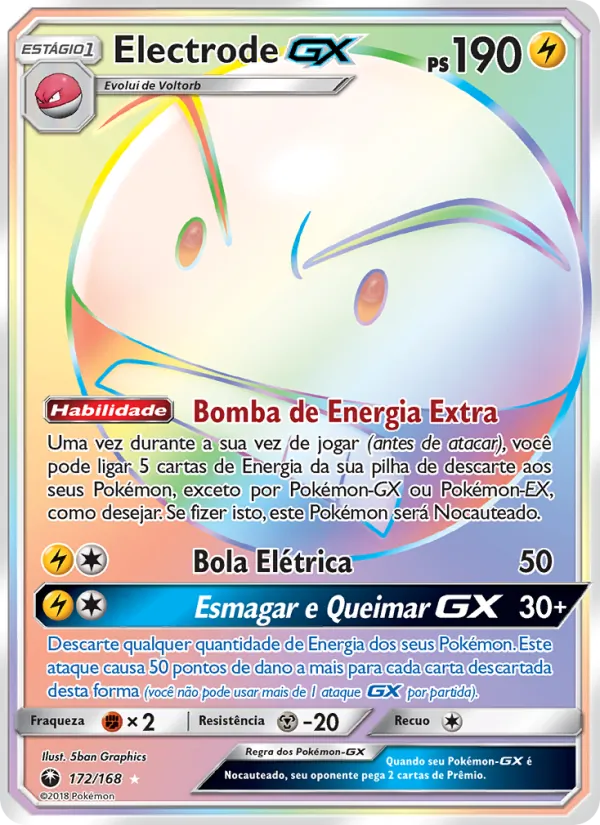 Electrode GX (Celestial Storm #172/168)