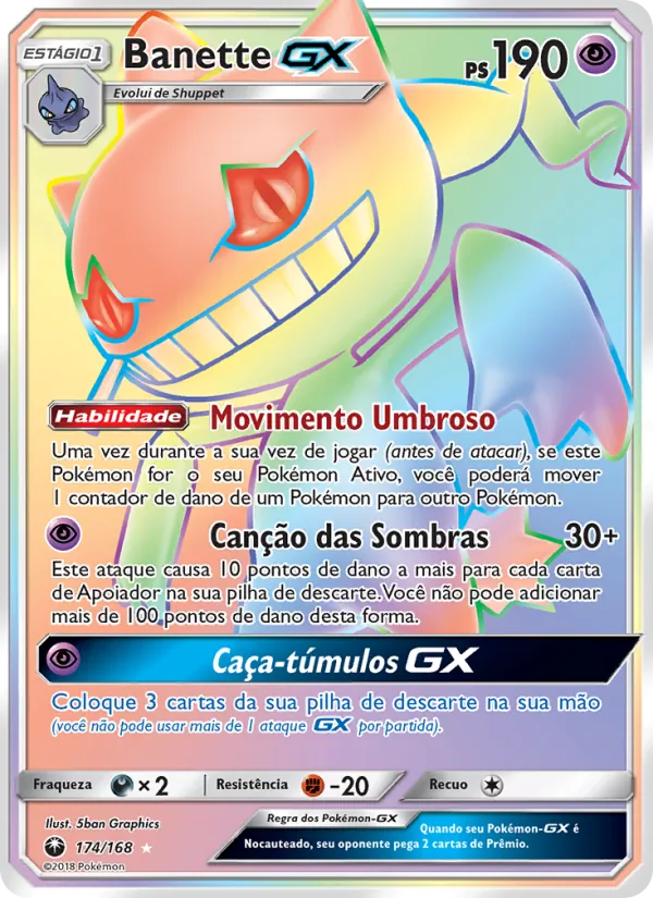 Banette GX (Celestial Storm #174/168)