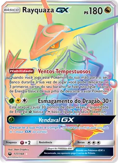 Rayquaza GX (Celestial Storm #177/168)