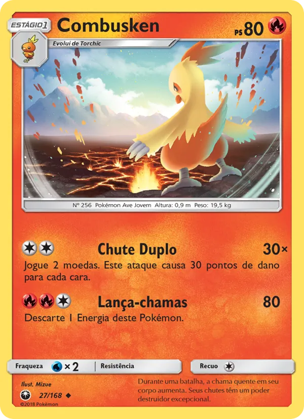 Combusken (Celestial Storm #27/168)