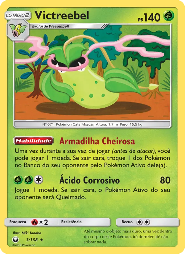 Victreebel (Celestial Storm #3/168)