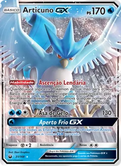 Articuno GX (Celestial Storm #31/168)