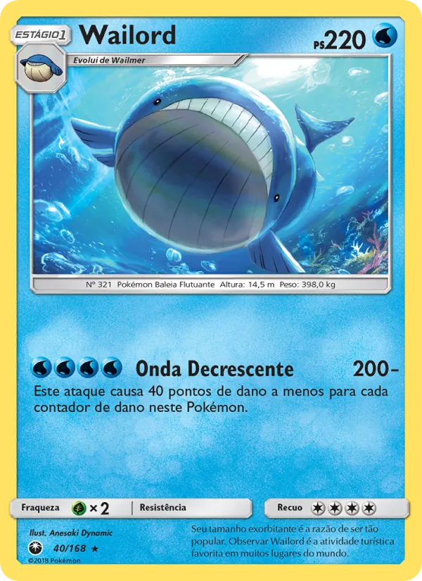 Wailord (Celestial Storm #40/168)