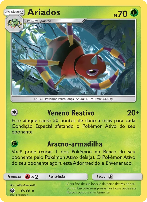 Ariados (Celestial Storm #6/168)