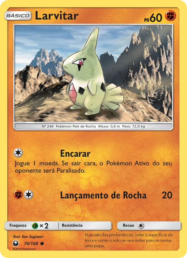Larvitar (Celestial Storm #74/168)